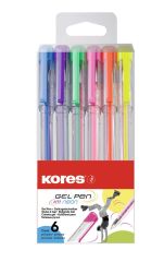 Kores  Kuličkové pero Kores K11-Pen NEON - sada 6 ks