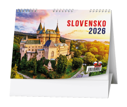 Kalendář stolní obrázkový Slovensko / BSI4