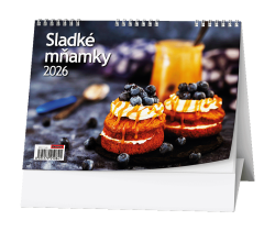 Kalendář stolní obrázkový Sladké mňamky / BSD11