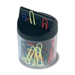 Magnetický držák na dopisní sponky RON - černá