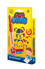 centropen  Foukací fixy Centropen AirPens 1500/5 - Rainbow / sada 5 ks