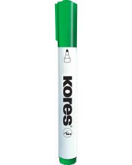 Kores  Popisovač Kores K-Marker Whiteboard - zelená / kulatý hrot