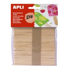 Dřívka APLI přírodní / 50 ks