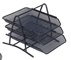 Drátěný stojan - 3 přihrádky