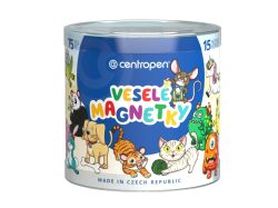 Veselé magnety 9794 - sada 75 ks