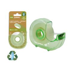 Luma  Lepicí páska s odvíječem ECO LUMA - 18 mm x 33 m