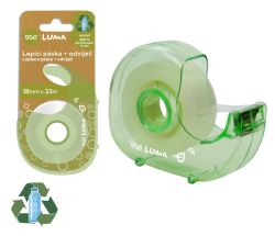 Lepicí páska s odvíječem ECO LUMA - 18 mm x 33 m