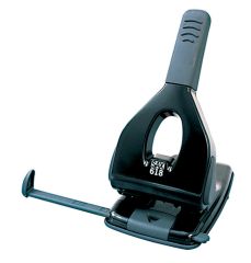 Kancelářský děrovač SAX 618 / černá - 63 listů