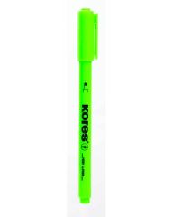 Zvýrazňovač Kores High Liner / zelená
