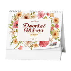 Kalendář stolní obrázkový Domácí lékárna / BSE8