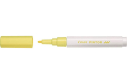 Popisovač Pilot Pintor F / pastelově žlutá
