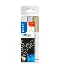 Popisovač Pilot Pintor EF Celebration / sada 3 ks