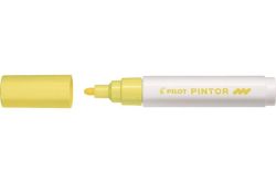 Popisovač Pilot Pintor M / pastelově žlutá