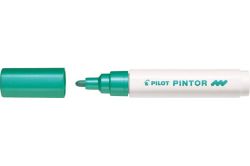 Popisovač Pilot Pintor M / metalický zelená