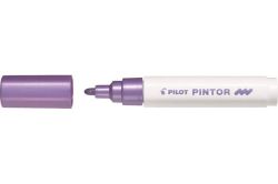 Popisovač Pilot Pintor M / metalický fialová