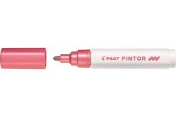 Popisovač Pilot Pintor M / metalický růžová