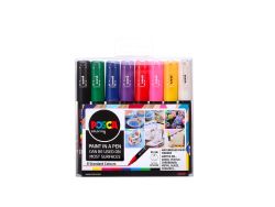 Posca popisovač - sada 8 ks / klasické barvy