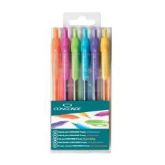 Gelové pero CONCORDE Presto - sada 6 ks