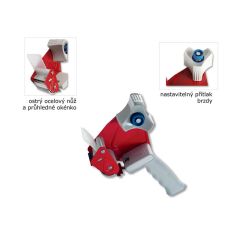 Concorde  Odvíječ balicí pásky Concorde - ruční odvíječ