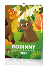 Kalendář nástěnný Rodinný plánovací / BNC9