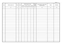 Kniha příchodů a odchodů oboustranná Baloušek A4 / 40 stran / ET372
