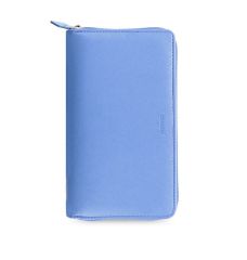 Filofax Saffiano ZIP Compact - osobní / modrá
