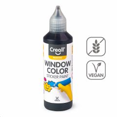 Barva na sklo Creall Widow Color - 80 ml / černá