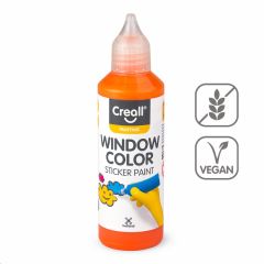 Creall  Barva na sklo Creall Widow Color - 80 ml / oranžová
