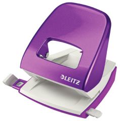 Kancelářský děrovač Leitz NeXXt 5008 / metalická fialová - 30 listů