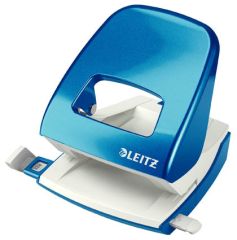 Leitz NeXXt 5008 kancelářský děrovač metalická modrá