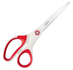 Nůžky Leitz WOW kancelářské titanové 20,5 cm / bílo-červená