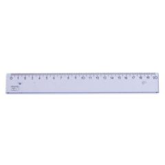Pravítko 20 cm - transparentní