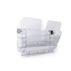 Držák na prospekty DURABLE magnetický - 2 / A4 čirý / na šířku