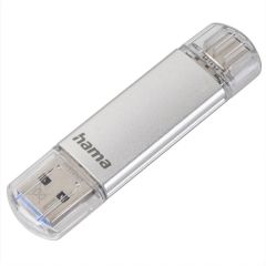 Flash Pen Laeta twin - stříbrná / 16 GB / USB 3.1
