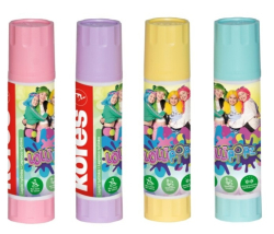 Lepicí tyčinka Kores PASTEL LOLLIPOPZ - 20g / mix barev