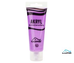 Akrylová barva LUMA - METAL / 75 ml / fialová