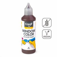 Creall  Barva na sklo Creall Widow Color - 80 ml / hnědá