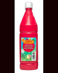 Jovi  Tekuté temperové barvy JOVI v lahvi - 1000 ml / červená