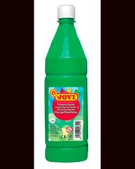 Tekuté temperové barvy JOVI v lahvi - 1000 ml / zelená