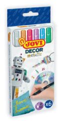 Jovi  Popisovače JOVI DECOR METALIC - 6 barev