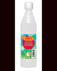 Tekuté temperové barvy JOVI PREMIUM v lahvi - 500 ml / bílá