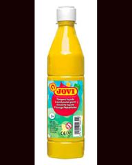 Tekuté temperové barvy JOVI v lahvi - 500 ml / žlutá