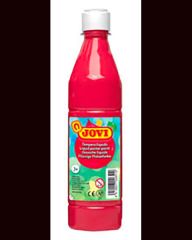 Jovi  Tekuté temperové barvy JOVI v lahvi - 500 ml / červená