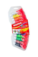Kores  Temperové barvy Kores TEMPERAS - 12 barev