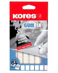 Kores  Lepicí hmoty Kores - Gumfix / 50 g / 84 ks