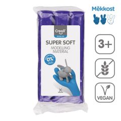 Creall  Modelovací hmota Creall Super soft - 500 g / fialová