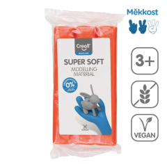 Creall  Modelovací hmota Creall Super soft - 500 g / oranžová