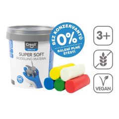 Creall  Modelovací hmota Creall Super soft - 450 g / mix barev