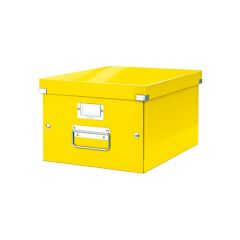 Krabice Leitz Click & Store - M střední / žlutá