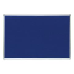 Tabule filcová v hliníkovém rámu ARTA - 60 x 90 cm / modrá